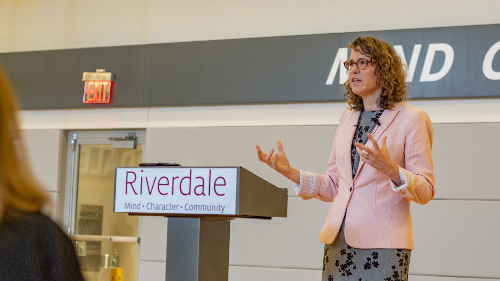 Megan McArdle '90 "You Are Going To Figure It Out" Riverdale Country